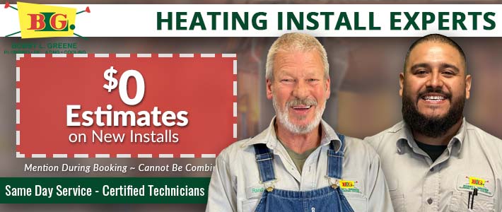 greenwood Heating Installation Bobby L. Greene Plumbing, Heating & Cooling