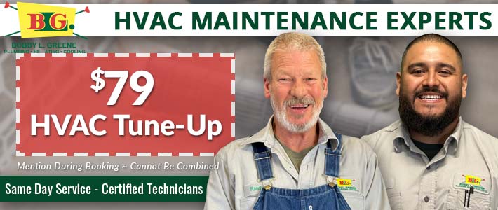greenwood HVAC Maintenance Bobby L. Greene Plumbing, Heating & Cooling
