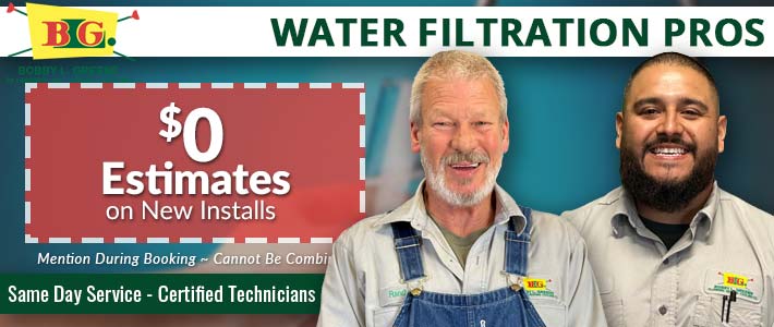 louisiana water filtration Bobby L. Greene Plumbing, Heating & Cooling